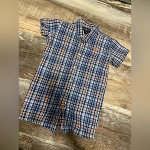 Toddler polo romper